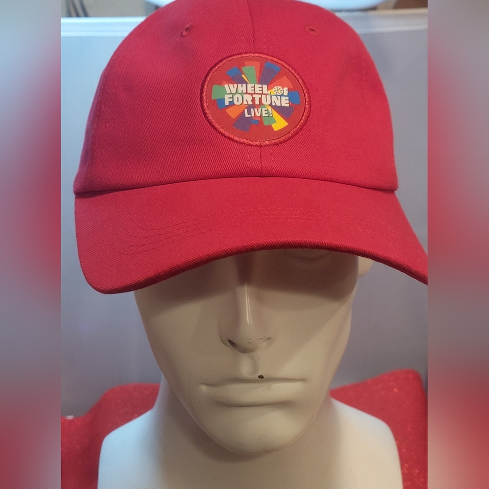 Wheel Of Fortune Live! Hat Blue Adjustable Strapback 2023 Baseball Cap Promo